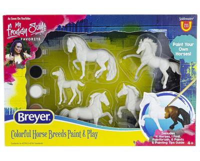 Breyer Horse Breeds Paint & Play