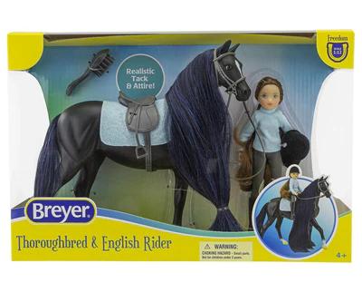 Breyer Jet & English Rider Charlette