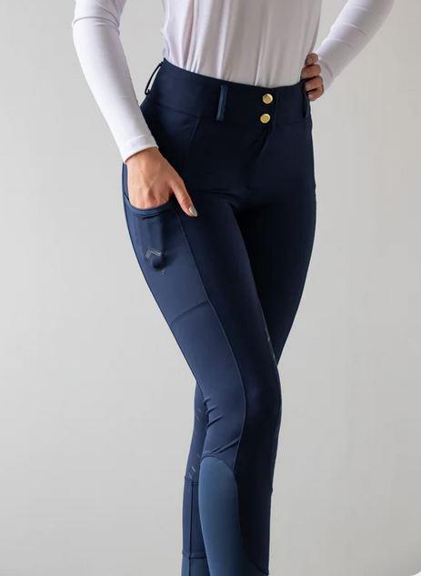 Kinetix Hybrid Breeches Navy
