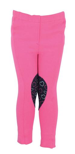 HY Jods Tots Pink Black Hearts