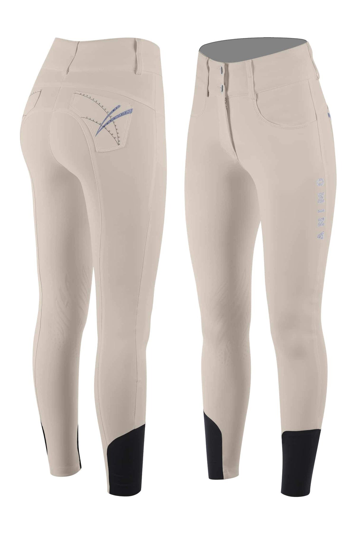 Animo Breeches Negan White/Blue