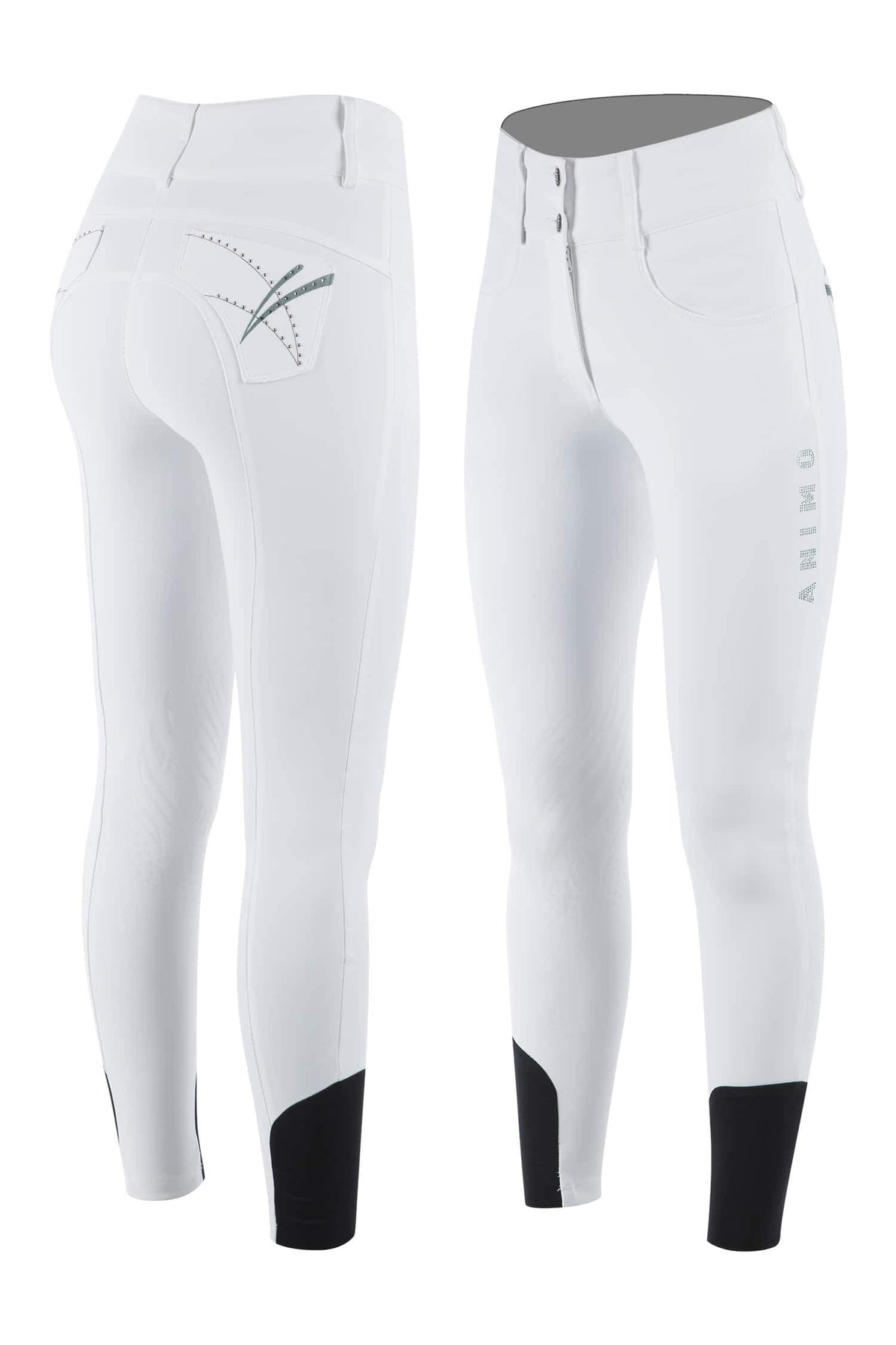 Animo Breeches Negan White/ Green