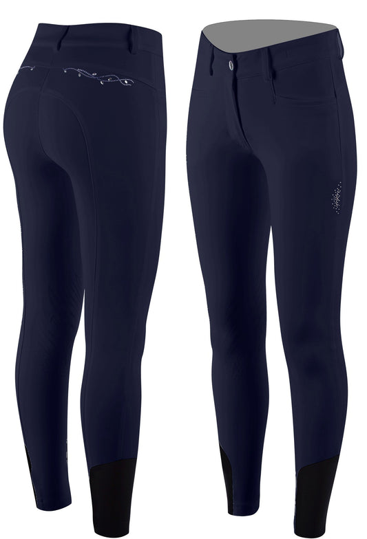 Animo Breeches Nynorsk Knee grip Navy