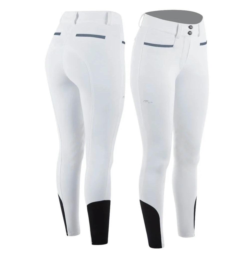 AS Breeches Sauvage Knee Grip White