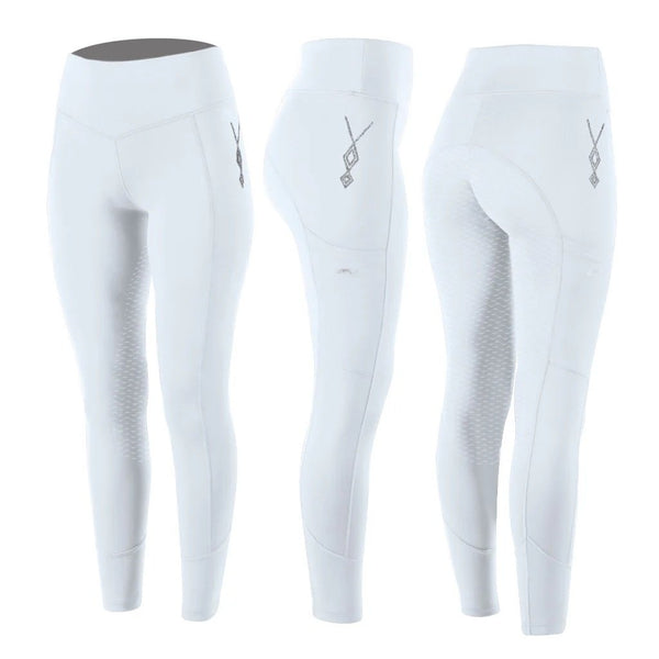 Anna Scarpati Breeches Sestante Knee Grip White