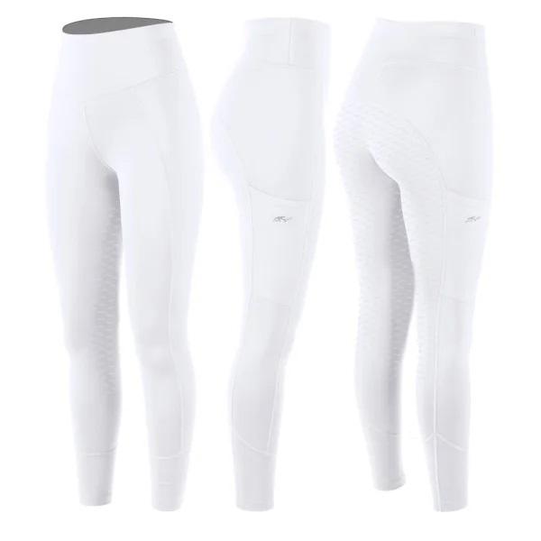 Anna Scarpati Breeches Sisco Knee Grip White