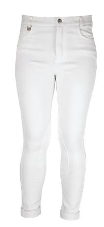 Hy Melton Breeches White
