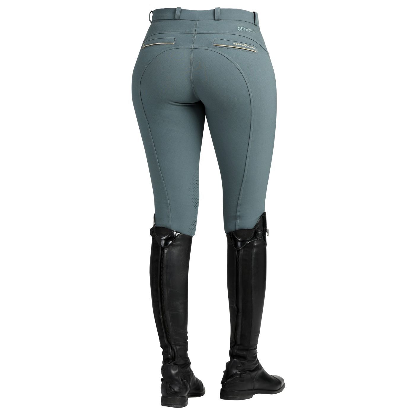 Spooks Annber Knee Grip Breeches Dove  Blue