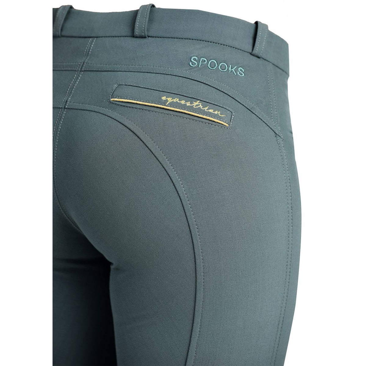 Spooks Annber Knee Grip Breeches Dove  Blue