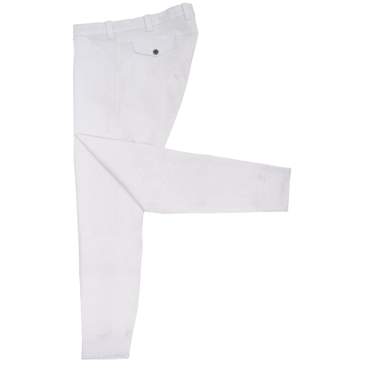 Spooks Men Breeches Knee Grip Johnas White