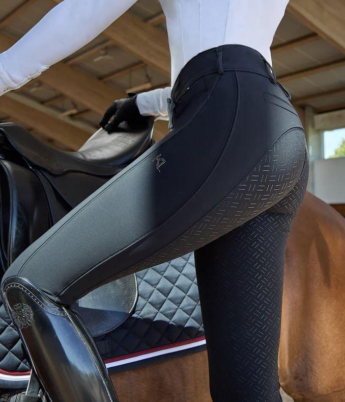 Kingsland Kira Ladies Regular Full-Grip Breeches Black