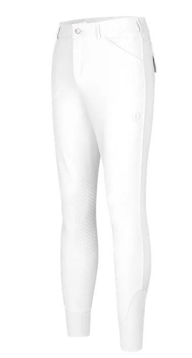 Kingsland  Kent Mens Breeches Full Grip White