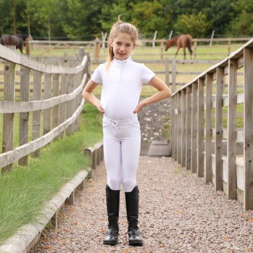 Hy Cadiz Breeches White/Rose gold