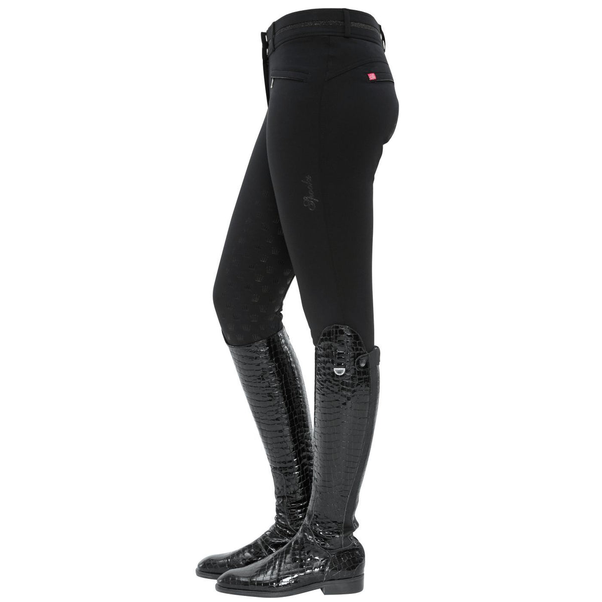 Spooks Sarina Full Grip Breeches Black