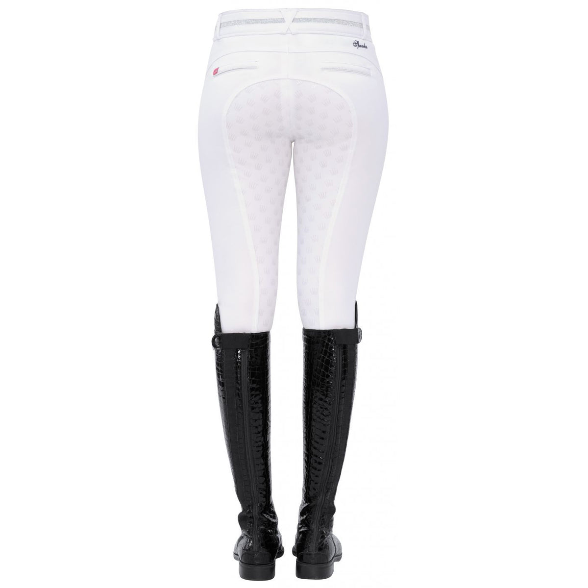 Spooks Sarina Full Grip Breeches White