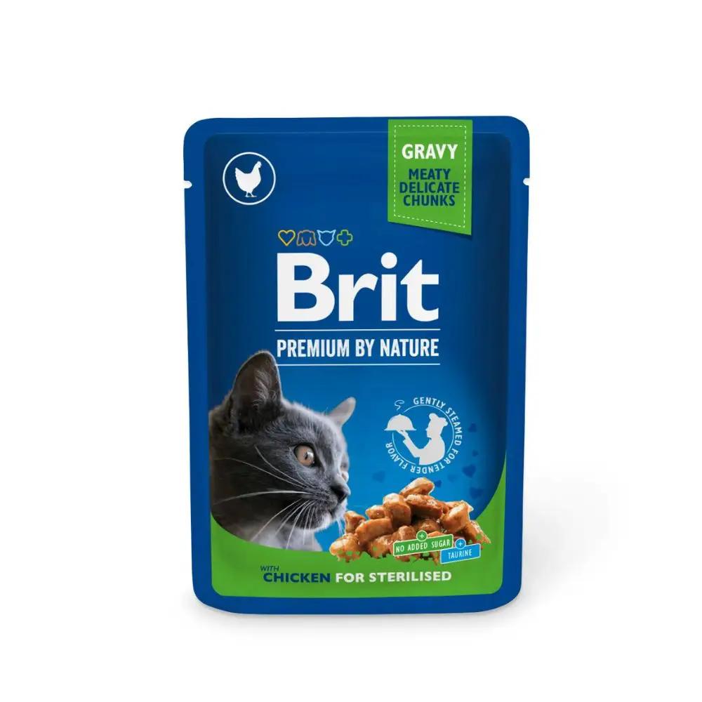 Brit Premium Cat Pouch Steril Chic 100g