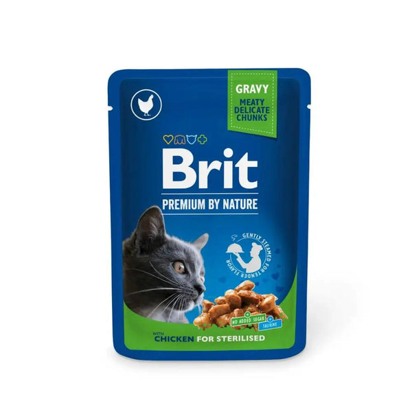 Brit Premium Cat Pouch Steril Chic 100g