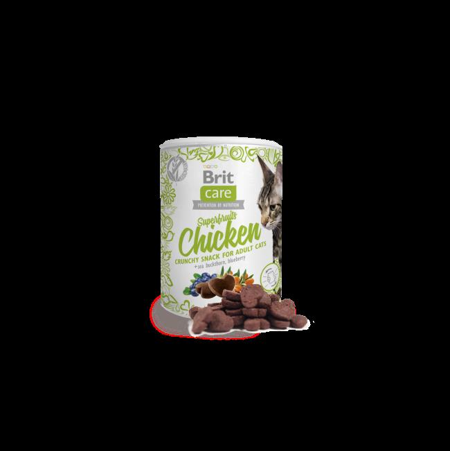 Brit Cat Superfruits/Chicken Treats 100g