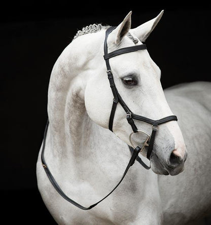 Competition Black Rambo Micklem Bridle