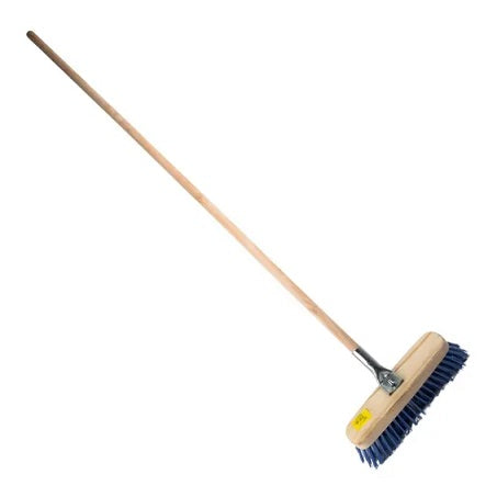 APOLLO BROOM WOOD W/META FIT 300MM