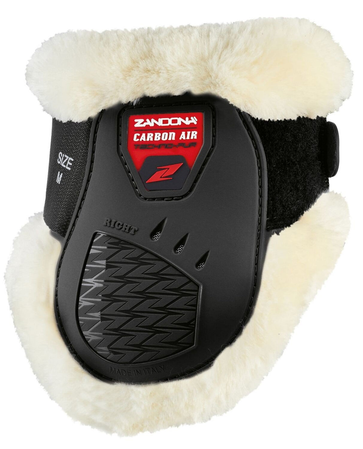 Zandona Carbon Air Techno-Fur Junior Fetlock Boot Black