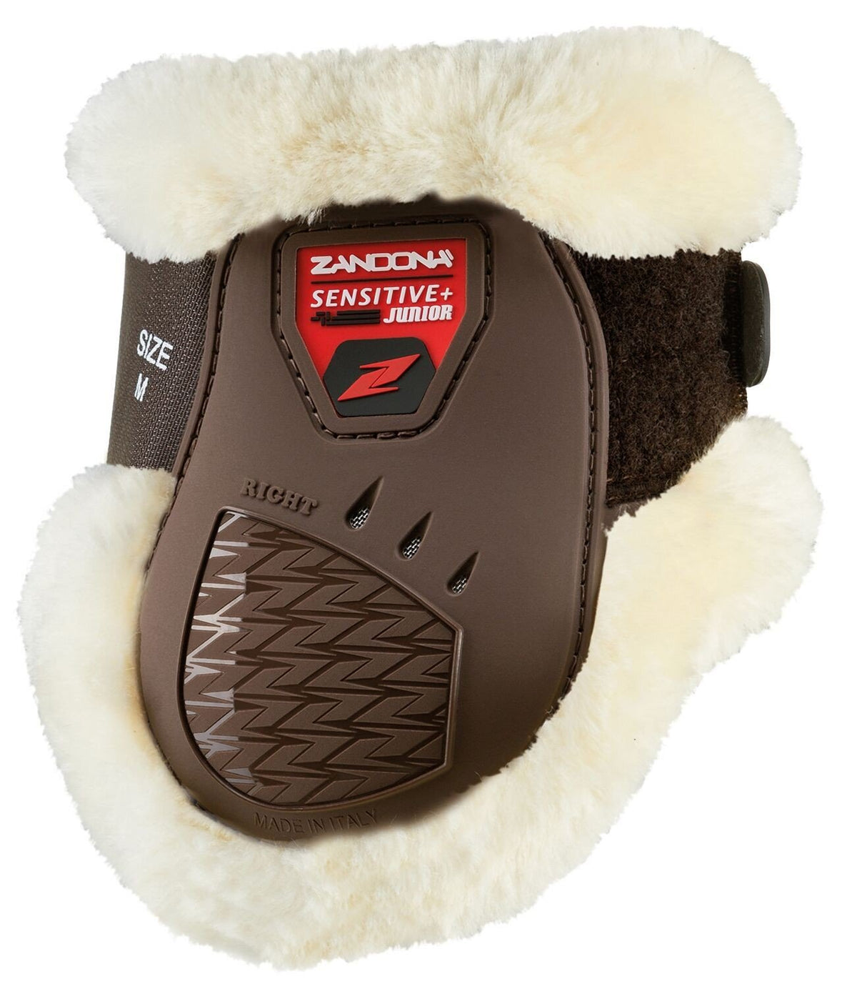 Zandona Carbon Air Techno-Fur Junior Fetlock Boot Brown