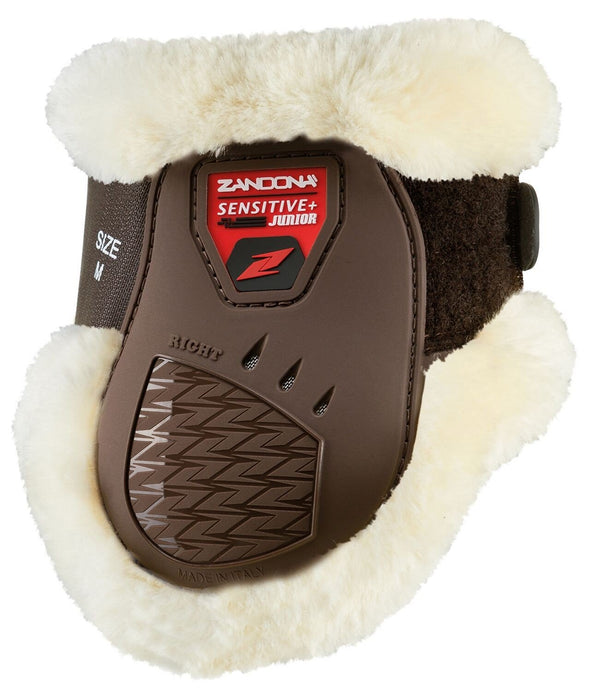 Zandona Carbon Air Techno-Fur Junior Fetlock Boot Brown