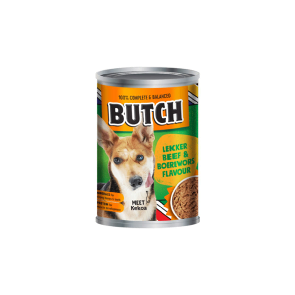 EPOL/BUTCH BEEF & BOEREWORS TIN 420G