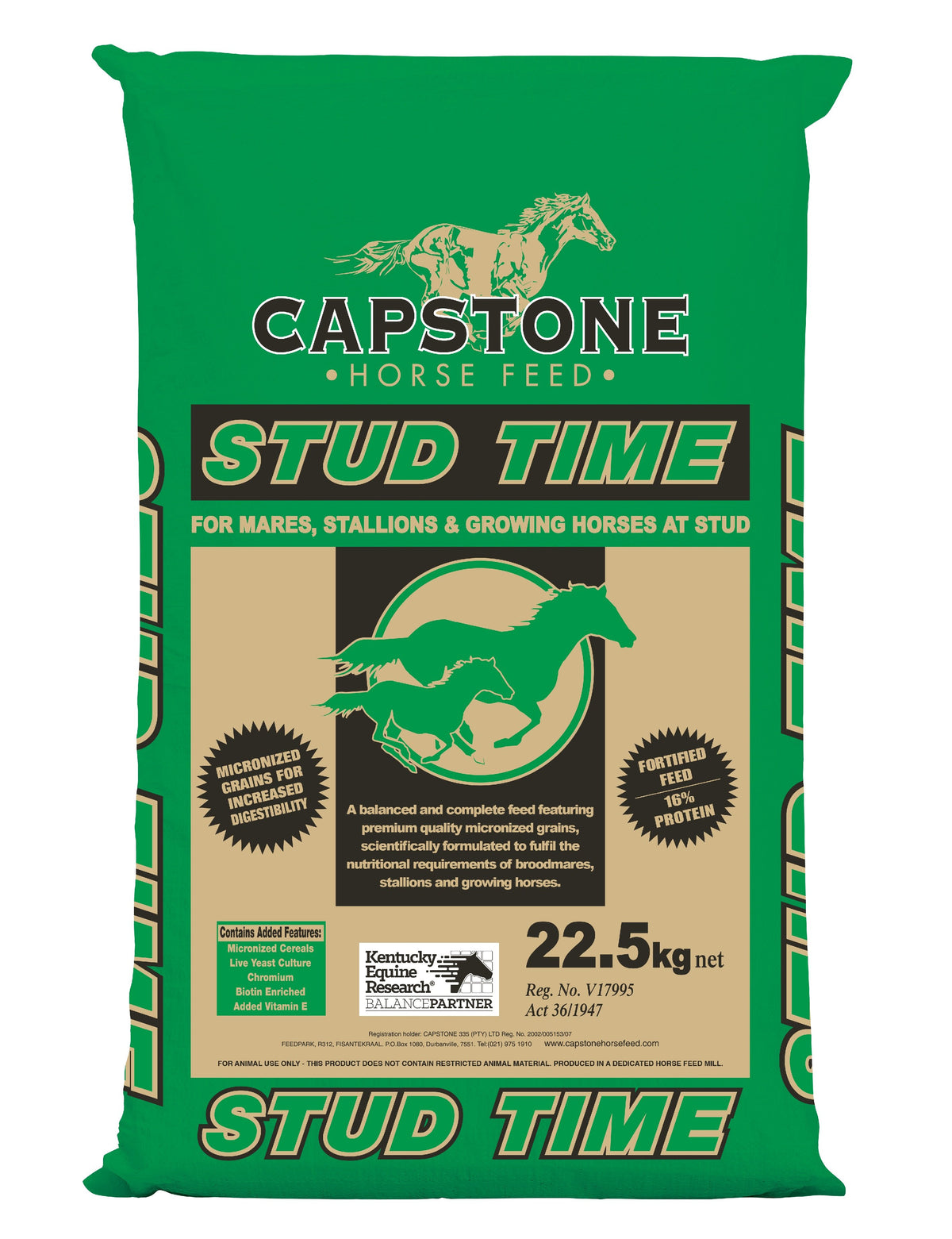 Capstone 16% Studtime 22.5kg