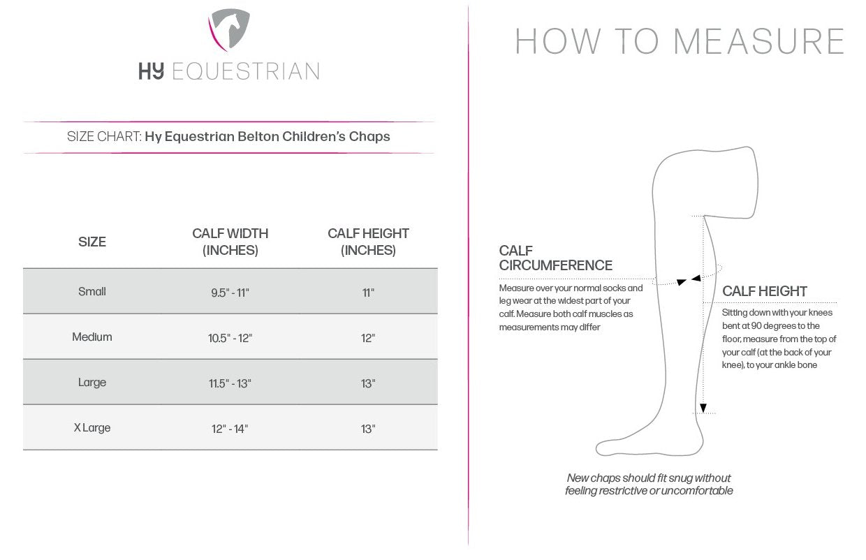 Hy Belton Child Chaps Navy/Teal