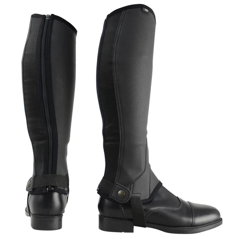 Hy Childrens Synthetic Chaps Black