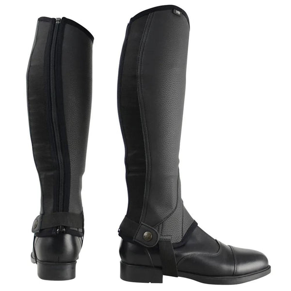 Hy Childrens Synthetic Chaps Black