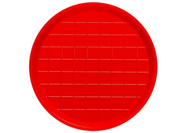 POLTEK FEEDER CHICK TRAY ROUND RED
