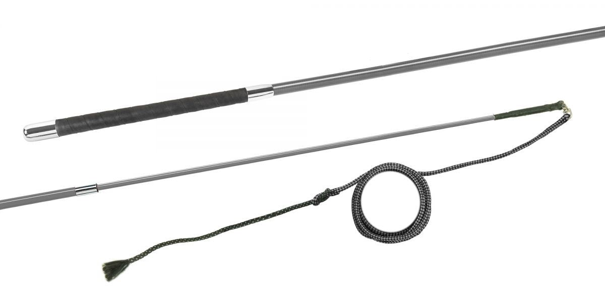 2m Lunging Whip Tele Carbon W/H