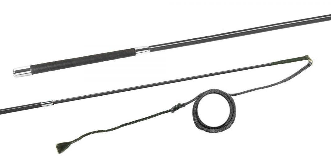 2m Lunging Whip Tele Carbon W/H