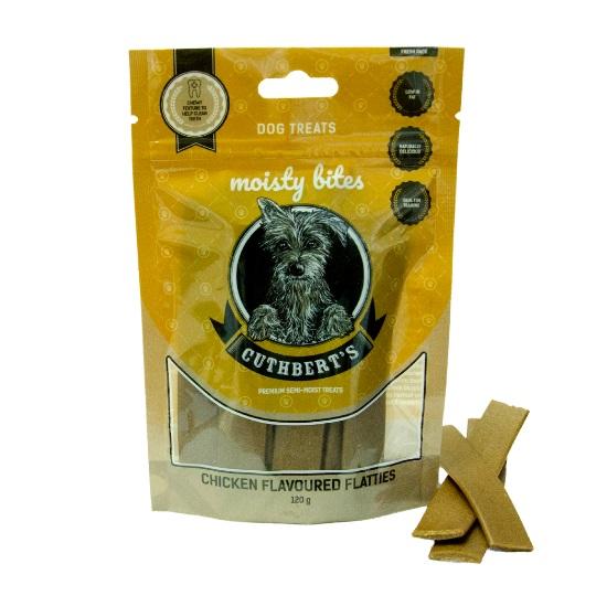 Cuthberts Semi Moist Chicken Flatties 120g