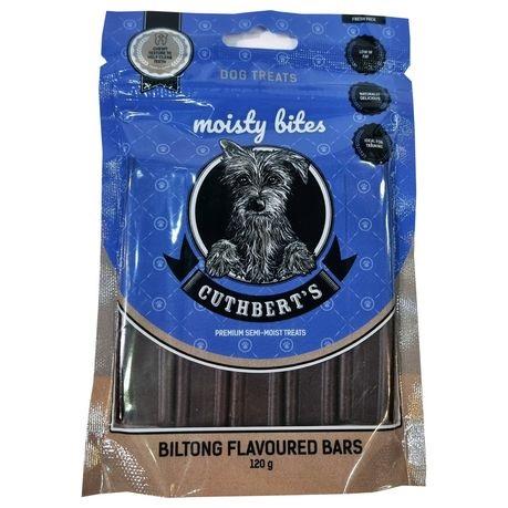 CUTHBERTS S/MOIST BILTONG BARS 120G