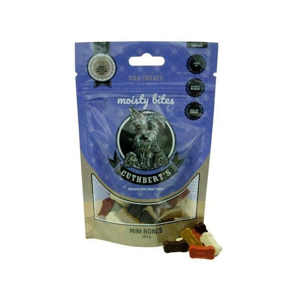 CUTHBERTS S/MOIST MINI BONES 120G