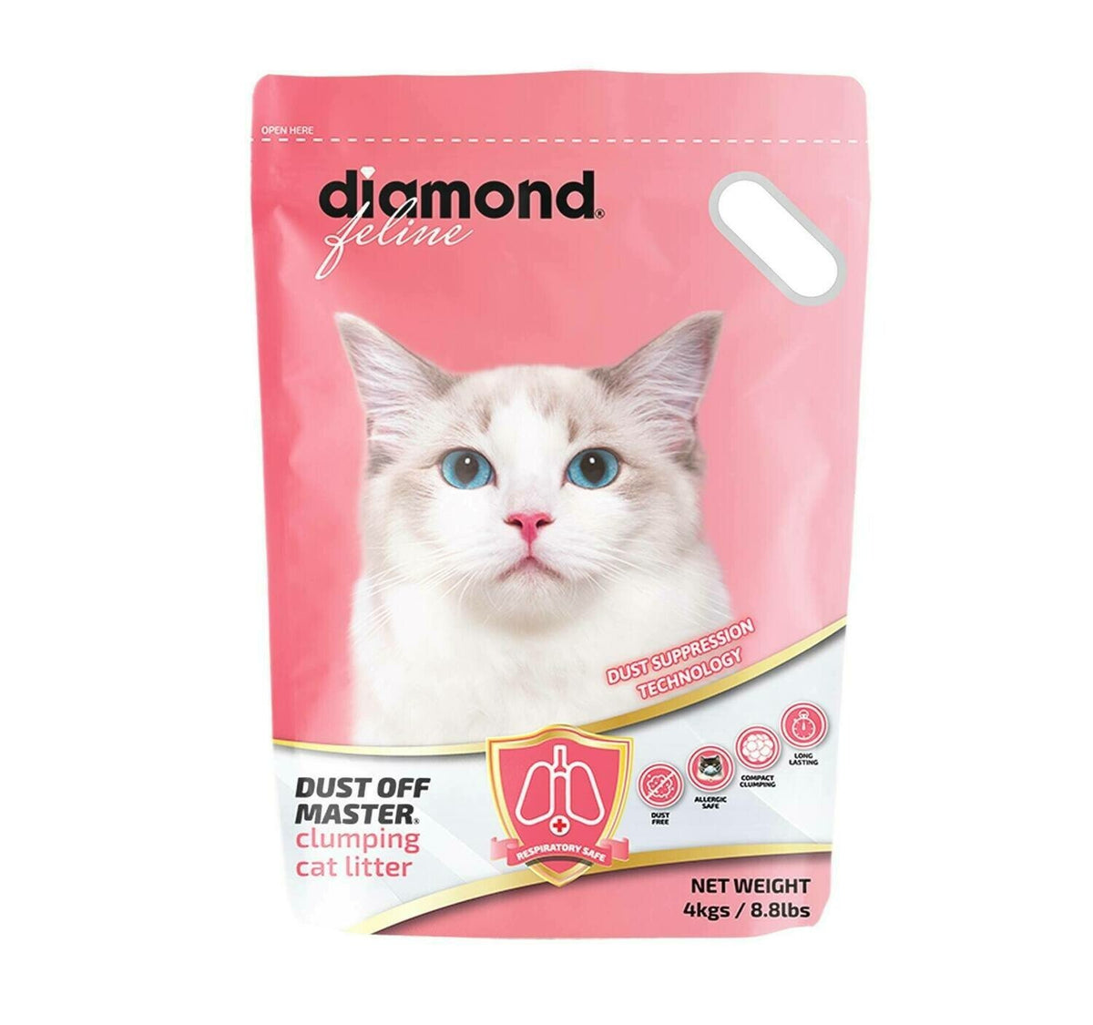Cat Litter Diamond Dust Off Master 4kg