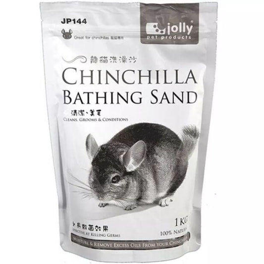 Jolly Bathing Sand Chinchilla 1kg Plain
