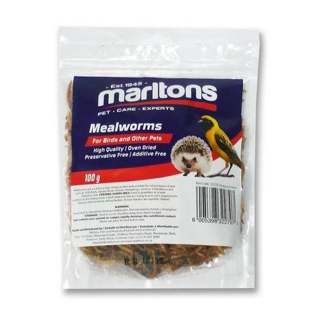 DRIED MEALWORMS 200G
