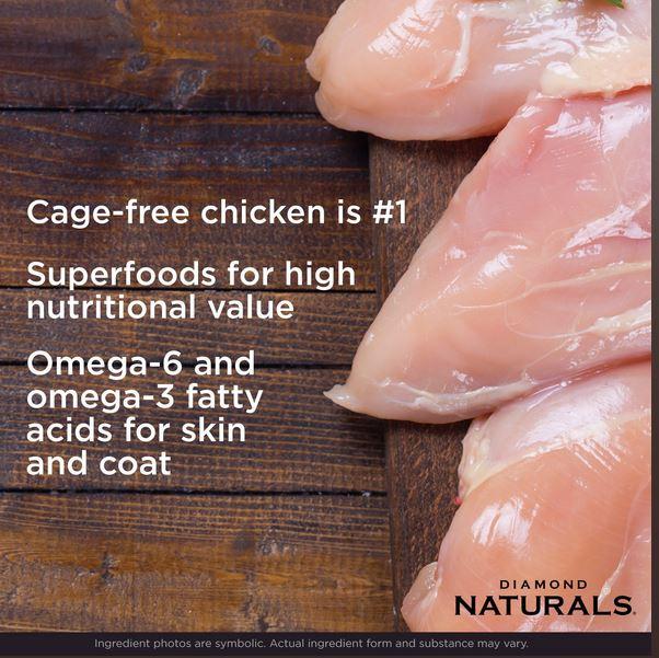 Diamond Naturals  Senior Chicken,Egg & Oats