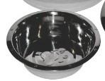 Metal Pawprint Bowl 1.8l