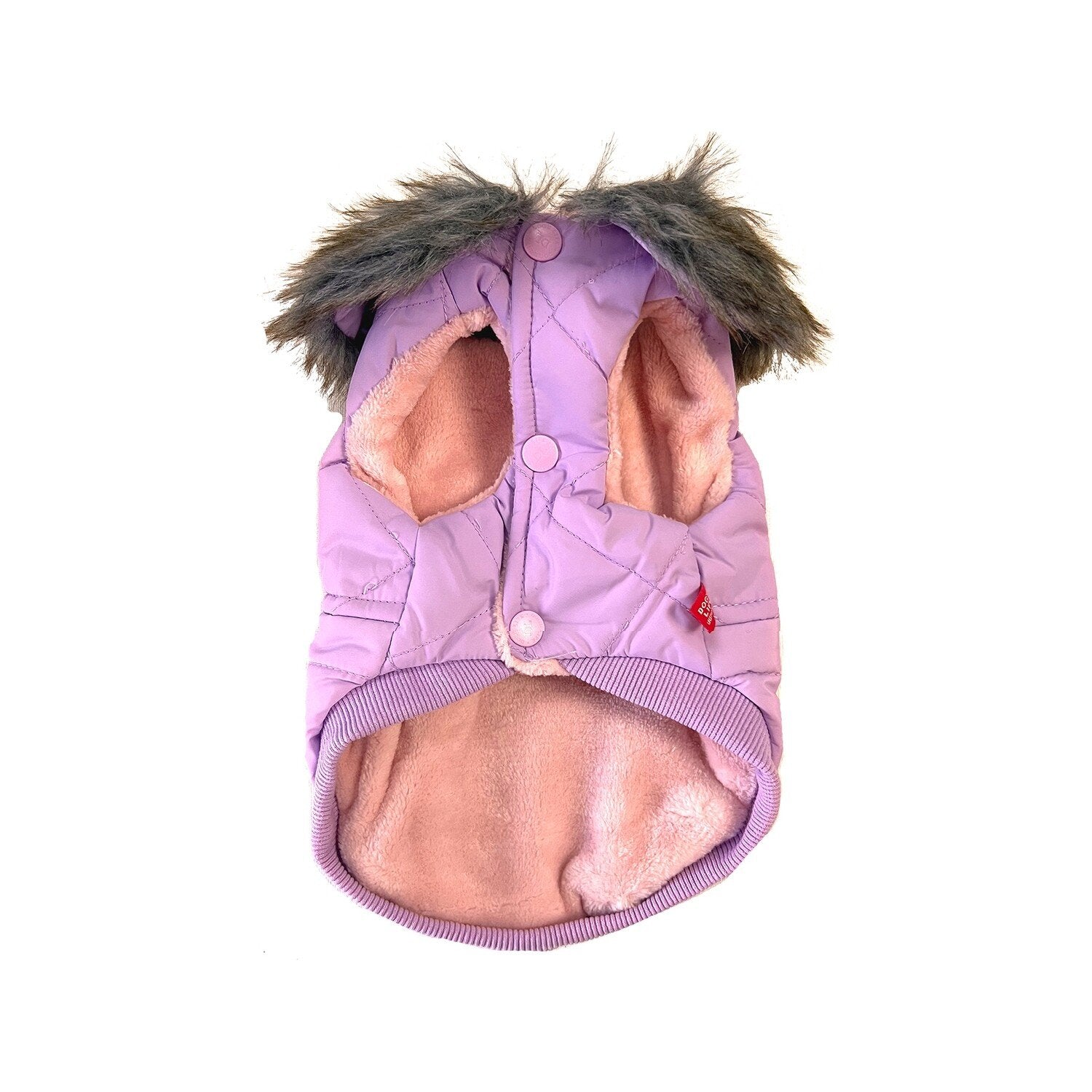 DOGS LIFE WINTER GILET PUFFER M (PURPLE)