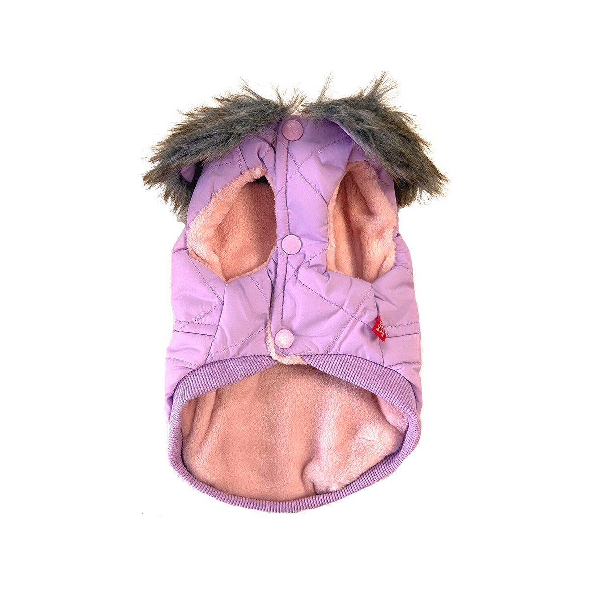 DOGS LIFE WINTER GILET PUFFER 3XL (PURPLE)