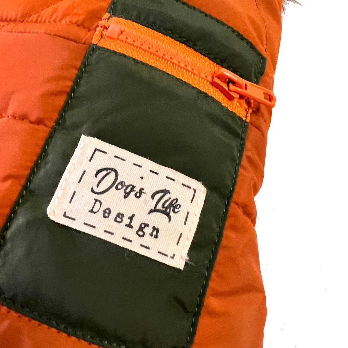 DOGS LIFE WINTER GILET PUFFER M (BROWN)