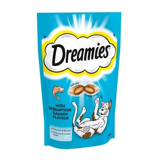 DREAMIES CAT TREATS SALMON 60G