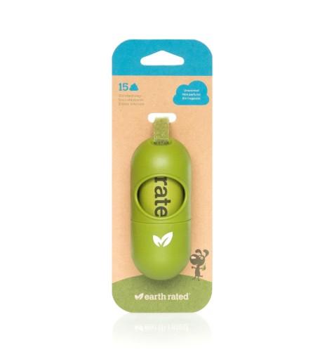 Leash Dispenser With 15 Unscented Bags