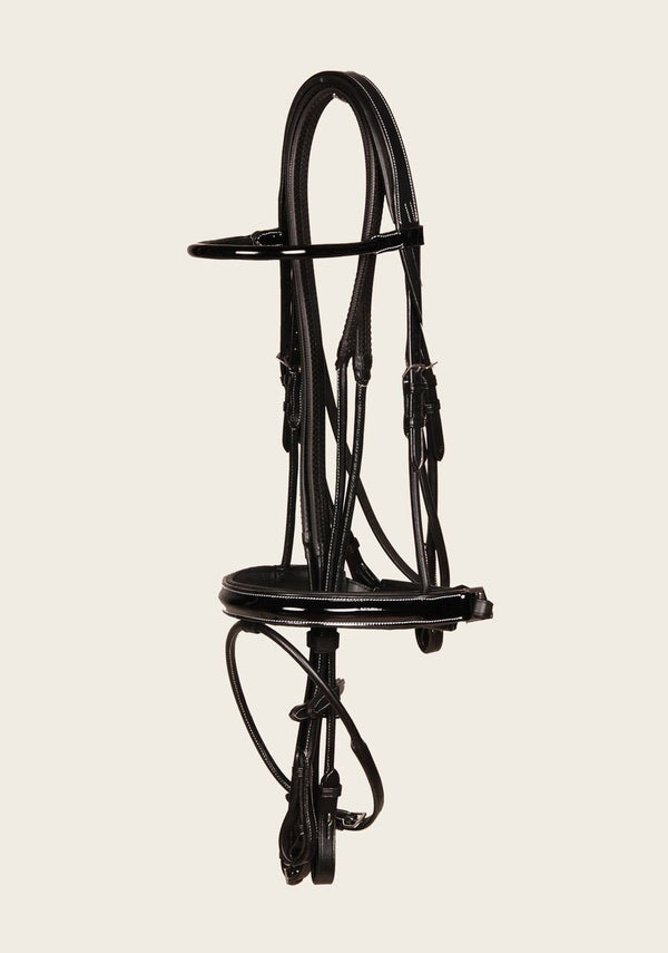 Espoir Bijou Bridle Black