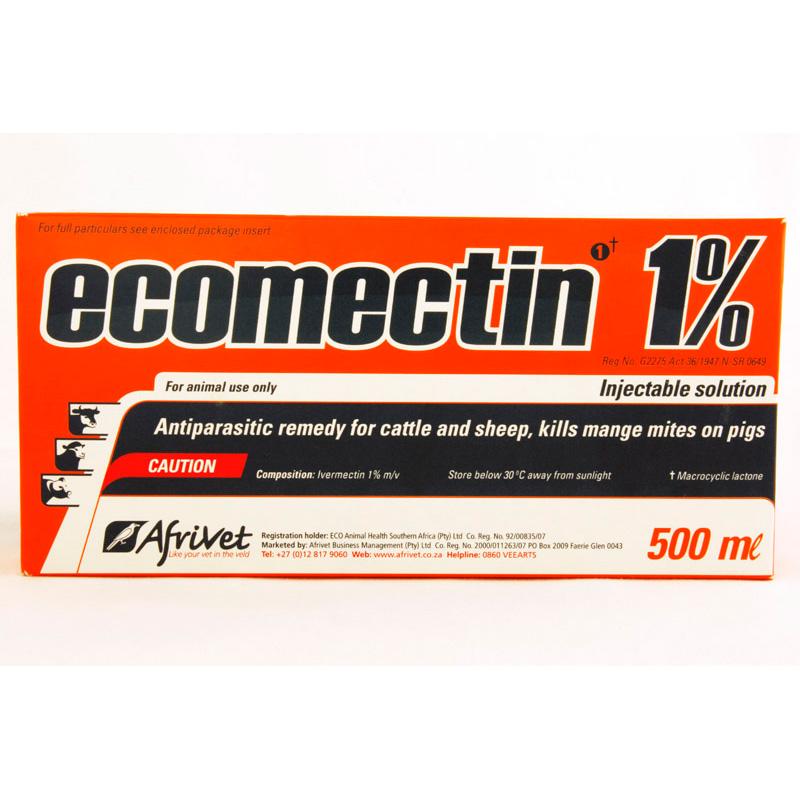 ECOMECTIN 1% INJECTABLE 50ML